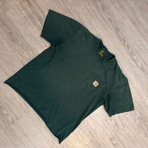 Carhartt Men's Dark Green Short Sleeve Tee